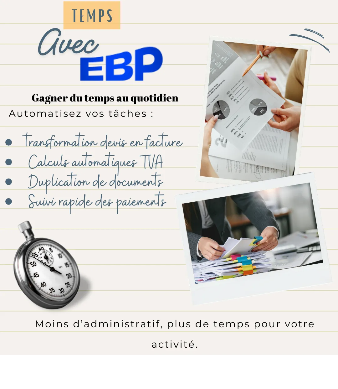 Gagnez du temps au quotidien