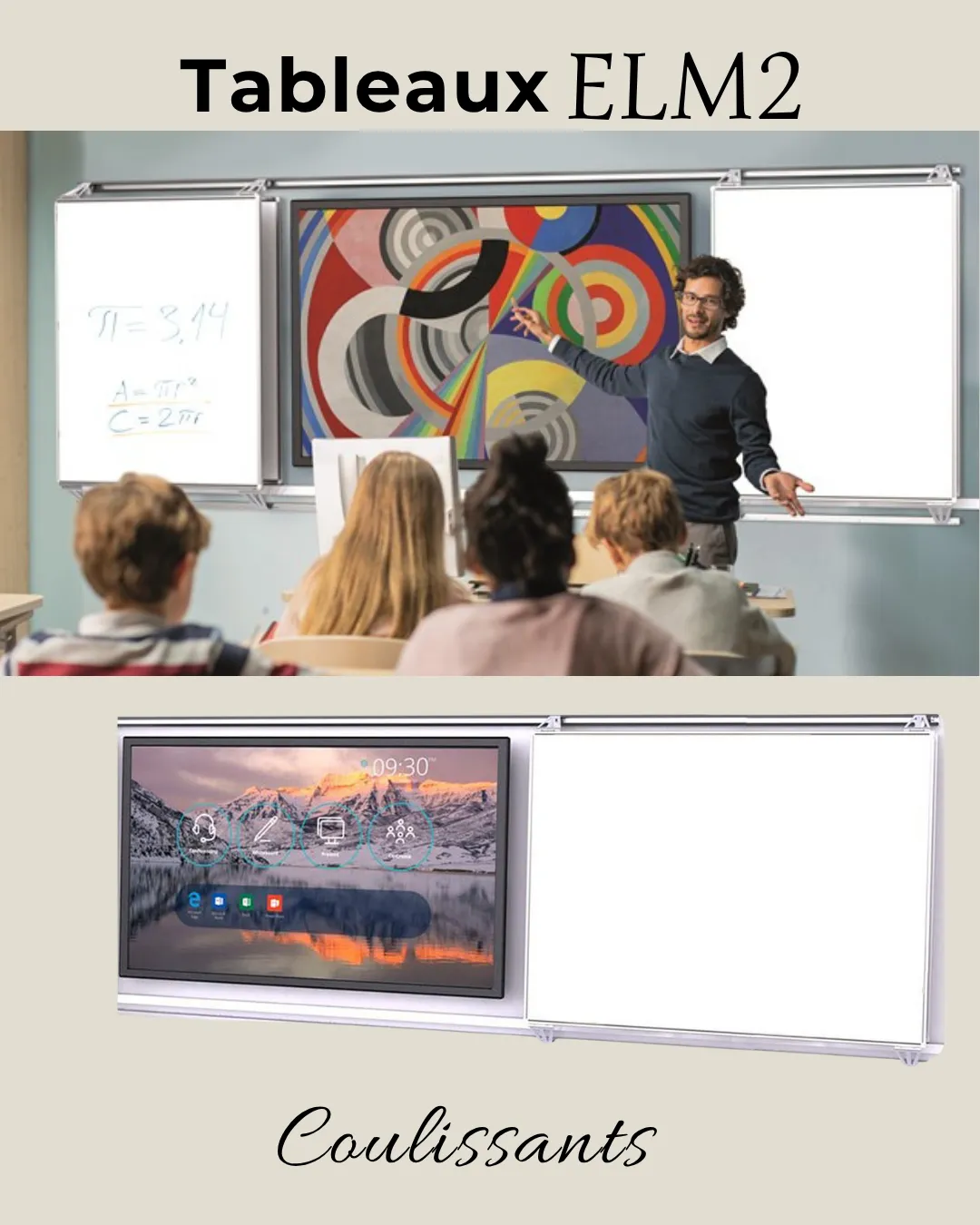 tableau pour écran ELM2